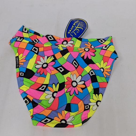 90's style Sunsets V Waist Bikini Bottom, V Waist, Retro, New Old Stock, medium - Picture 5 of 8